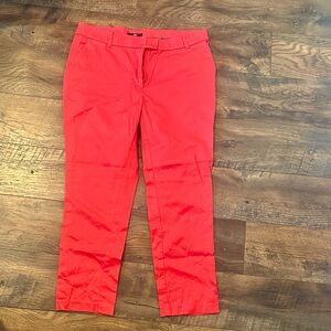 H&M Bold Red Chinos size 10 woman